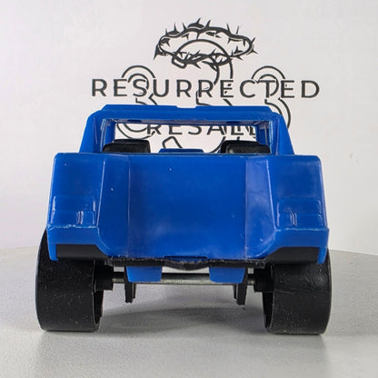 Vintage Plastic Tootsietoy Lambo 002 Toy Truck Blue