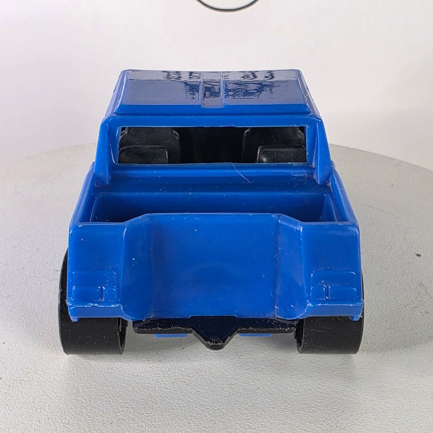 Vintage Plastic Tootsietoy Lambo 002 Toy Truck Blue