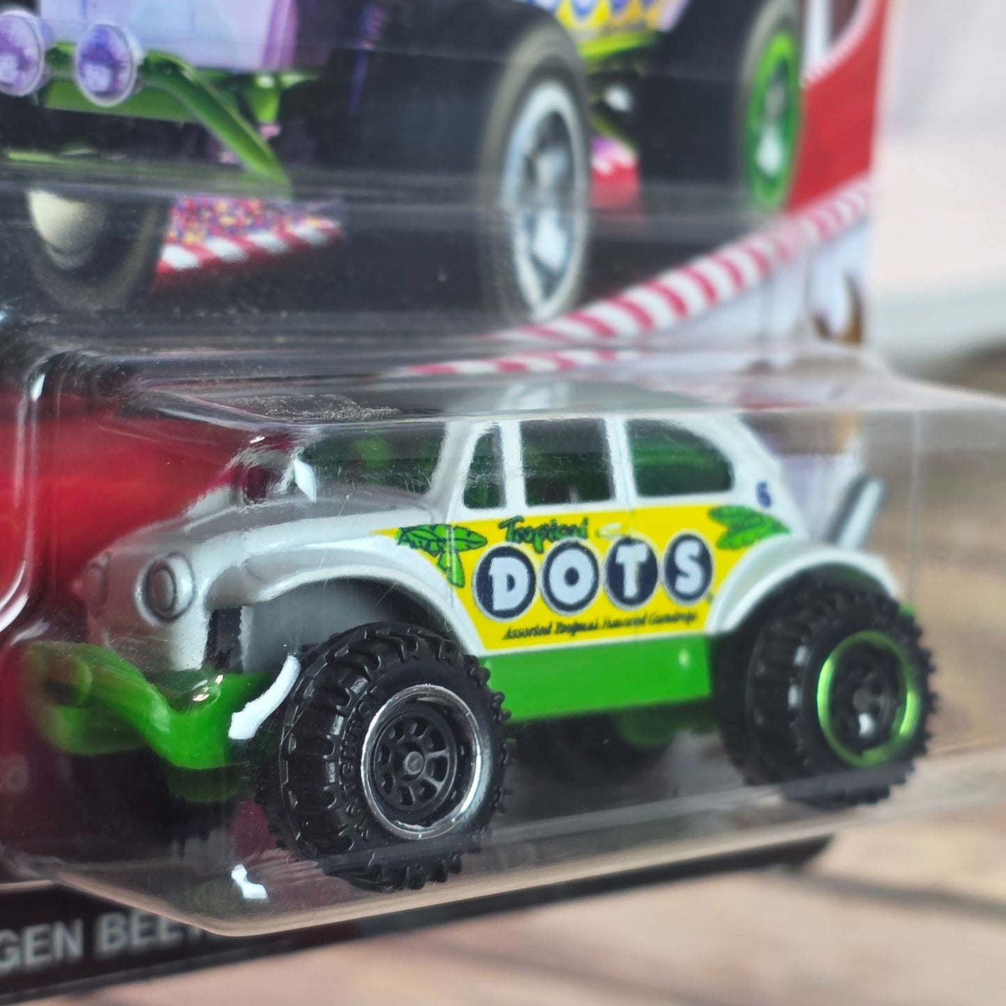 Matchbox HW75 Volkswagen Beetle 4x4 Dots Edition Diecast Toy Car