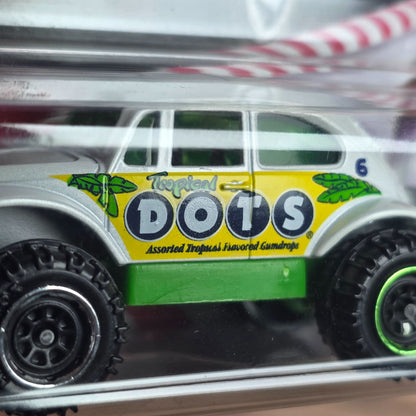 Matchbox HW75 Volkswagen Beetle 4x4 Dots Edition Diecast Toy Car