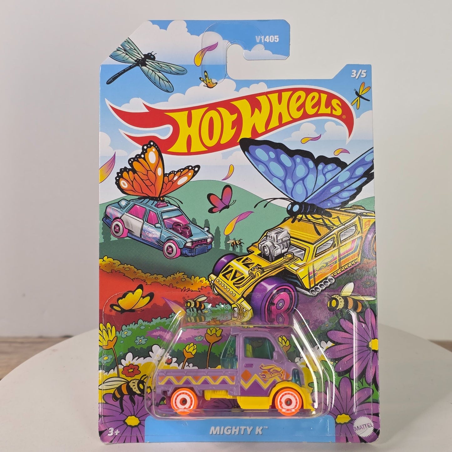 Hot Wheels Mighty K V1405 Diecast Toy Car - 3/5 Series 3+ Years