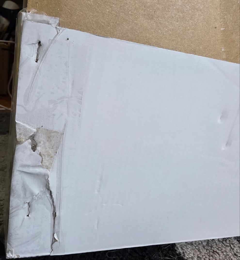 New Set of 2 THRESHOLD Colorful Abstract Color Block Wall Art 24"w x 24"h Canvases