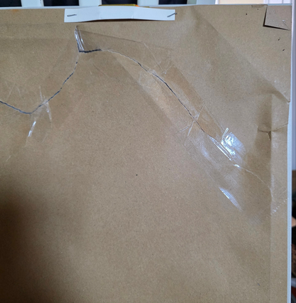 New Set of 2 THRESHOLD Framed Line Drawing Wall Art Canvases 24"x30" Each Neutral