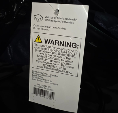 NWT New Room Essentials Collapsible Sling Chair Navy Blue 32"Hx25"Wx26"D