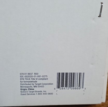 New Set of 2 THRESHOLD Framed Line Drawing Wall Art Canvases 24"x30" Each Neutral