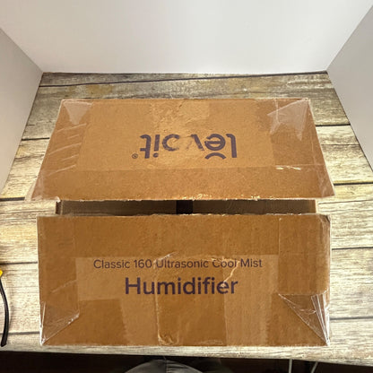 Levoit Classic 160 Ultrasonic Cool Mist Humidifier With Adjustable Knob Control - White