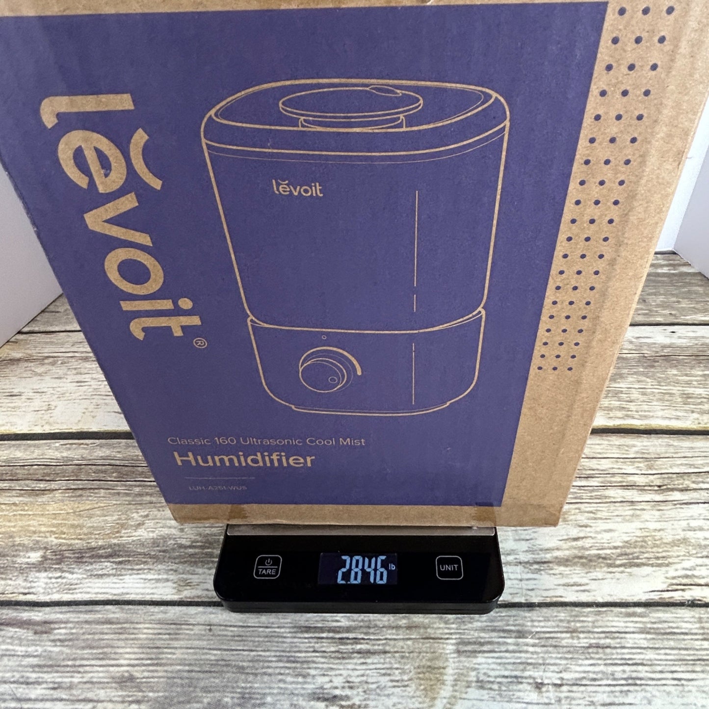 Levoit Classic 160 Ultrasonic Cool Mist Humidifier With Adjustable Knob Control - White