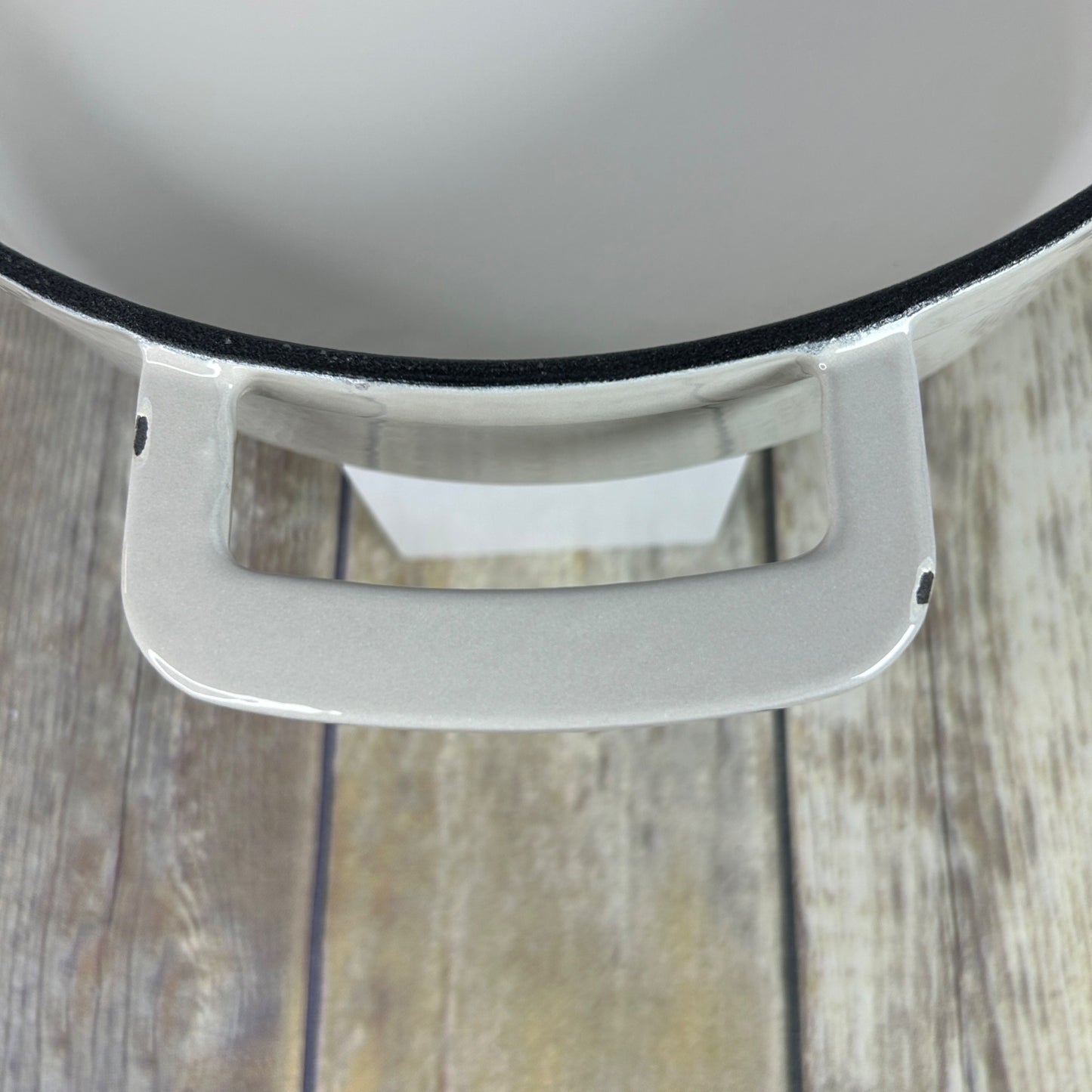 Figment 3.5 Qt Enamel Braiser Cream Cast Iron Cookware Without Lid