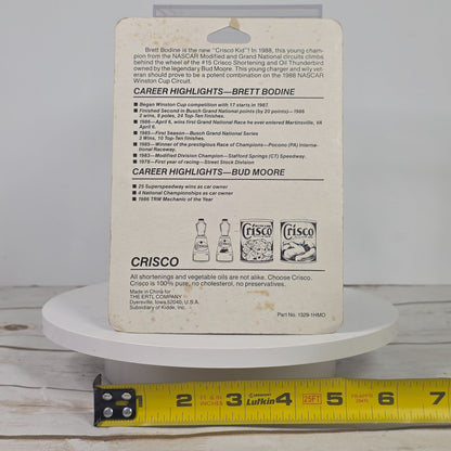 Ertl Crisco Racing Die-Cast Metal Replica No. 15 1/64 Scale Collectible Car In Original Packaging