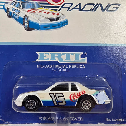 Ertl Crisco Racing Die-Cast Metal Replica No. 15 1/64 Scale Collectible Car In Original Packaging