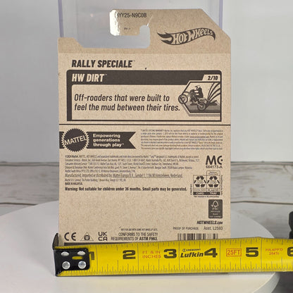 Hot Wheels Rally Speciale Dollar General Exclusive Die-Cast Toy Car 179/250 Green & Orange Collectible