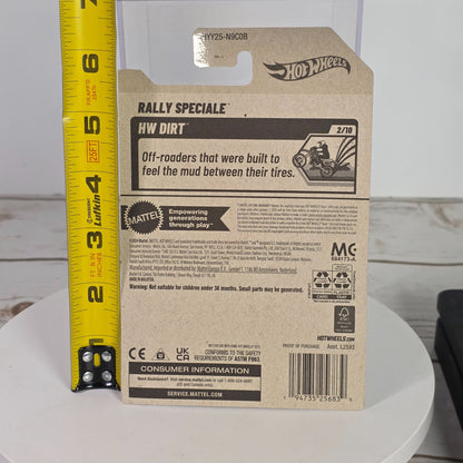 Hot Wheels Rally Speciale Dollar General Exclusive Die-Cast Toy Car 179/250 Green & Orange Collectible