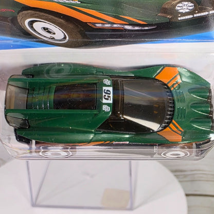 Hot Wheels Rally Speciale Dollar General Exclusive Die-Cast Toy Car 179/250 Green & Orange Collectible