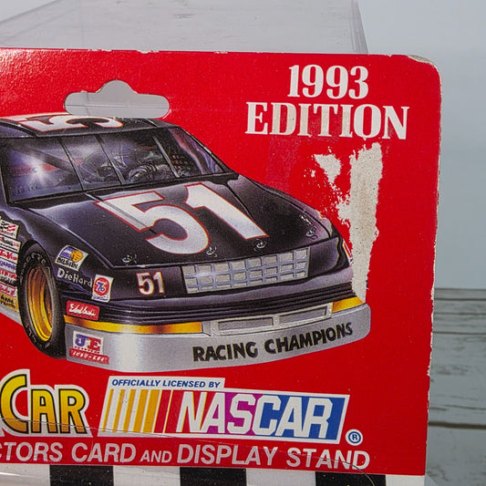 Rusty Wallace 1993 Edition Die-Cast NASCAR Stock Car With Collectors Card & Display Stand Racing Champions