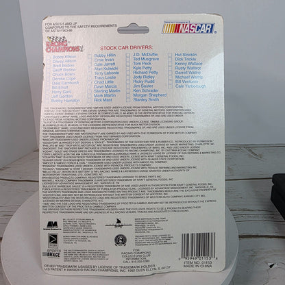 Rusty Wallace 1993 Edition Die-Cast NASCAR Stock Car With Collectors Card & Display Stand Racing Champions