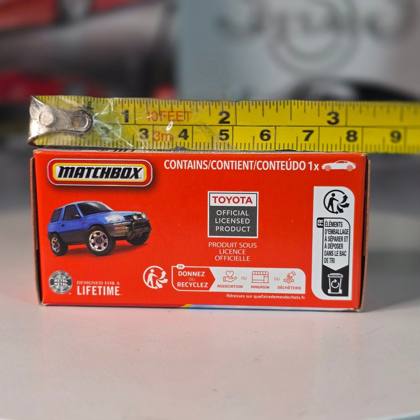 Matchbox 2026 1997 Toyota RAV4 Off Road Blue 33/125 PowerGrab NIB Licensed