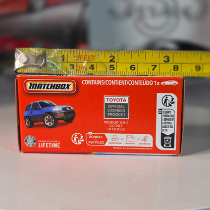 Matchbox 2026 1997 Toyota RAV4 Off Road Blue 33/125 PowerGrab NIB Licensed