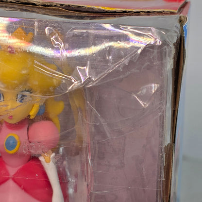 Super Mario Bros. Action Figures Set Mario Peach & Toad Jakks Pacific Kids Collectible Toy Original Packaging Minor Box Damage