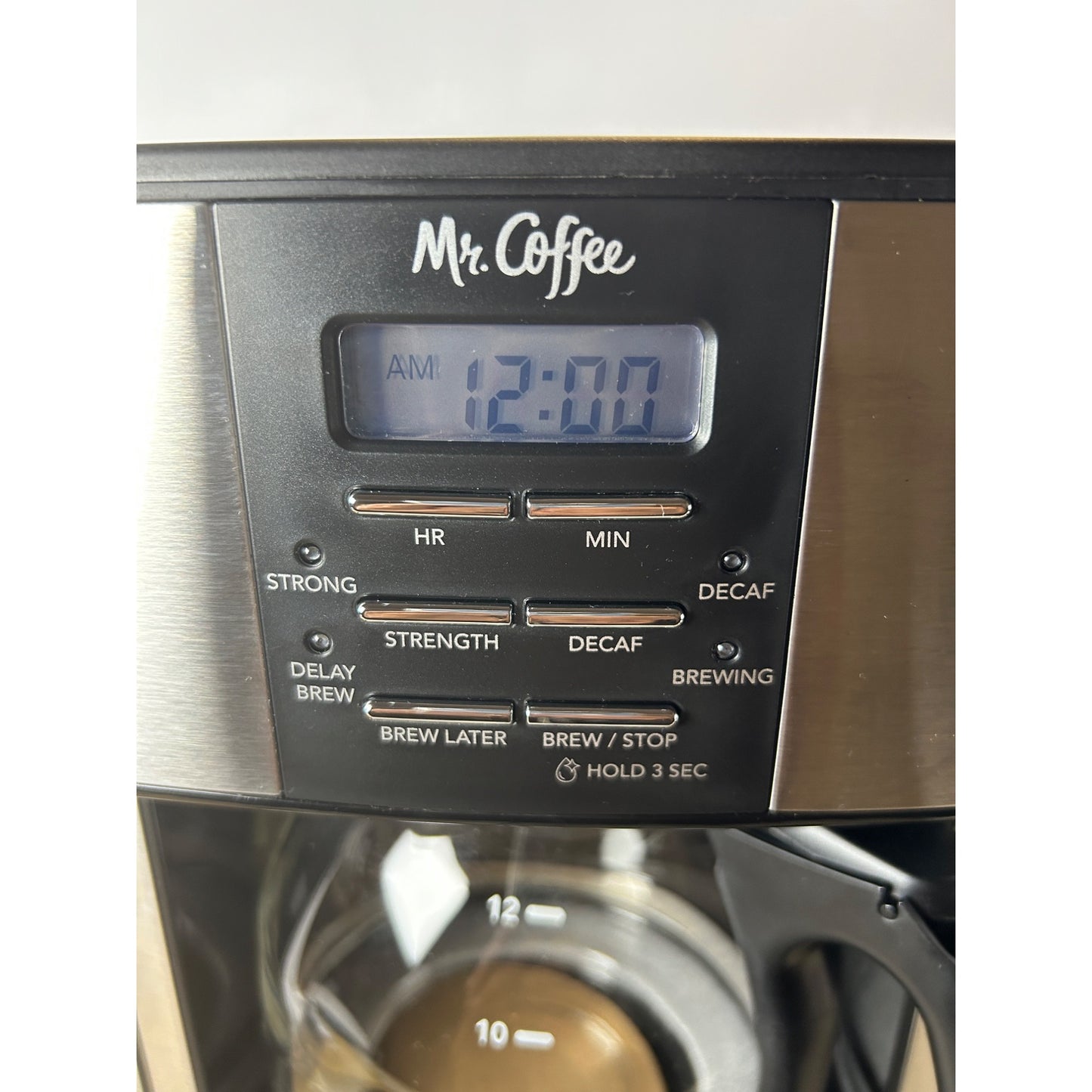 Mr. Coffee Programmable 3-Way Brewing System 12-Cup Drip Coffee Maker