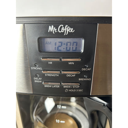 Mr. Coffee Programmable 3-Way Brewing System 12-Cup Drip Coffee Maker