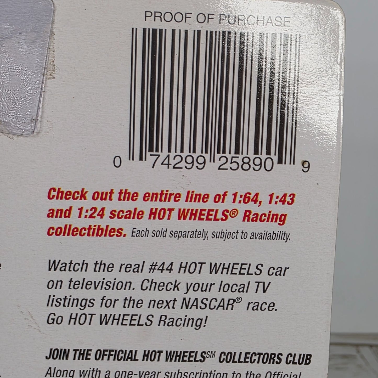 Hot Wheels Mattel Die-Cast NASCAR #22 Race Car Collectible