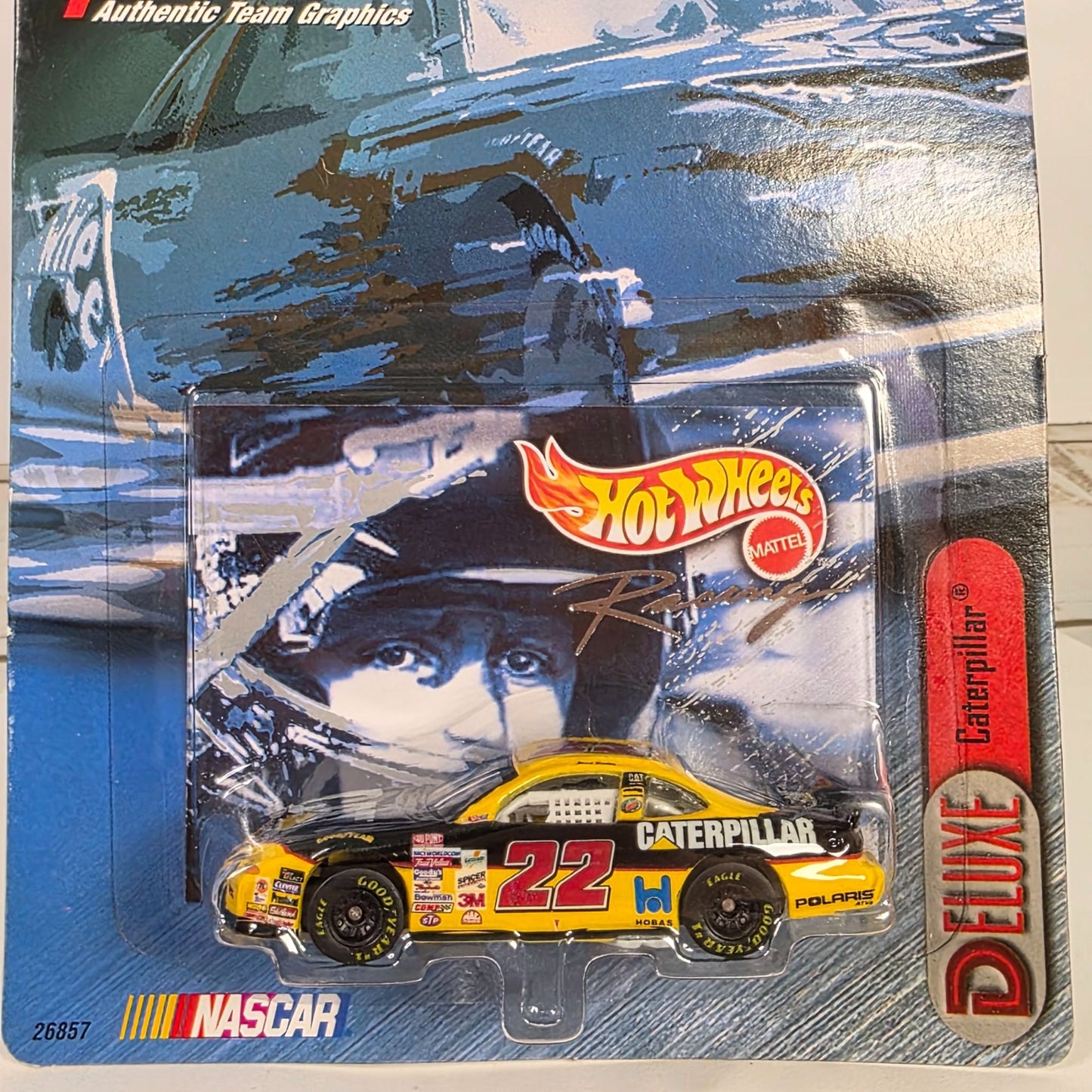 Hot Wheels Mattel Die-Cast NASCAR #22 Race Car Collectible