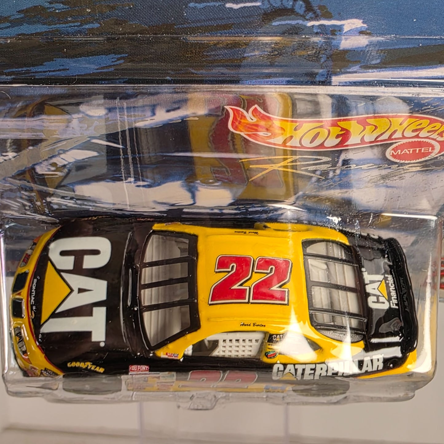Hot Wheels Mattel Die-Cast NASCAR #22 Race Car Collectible