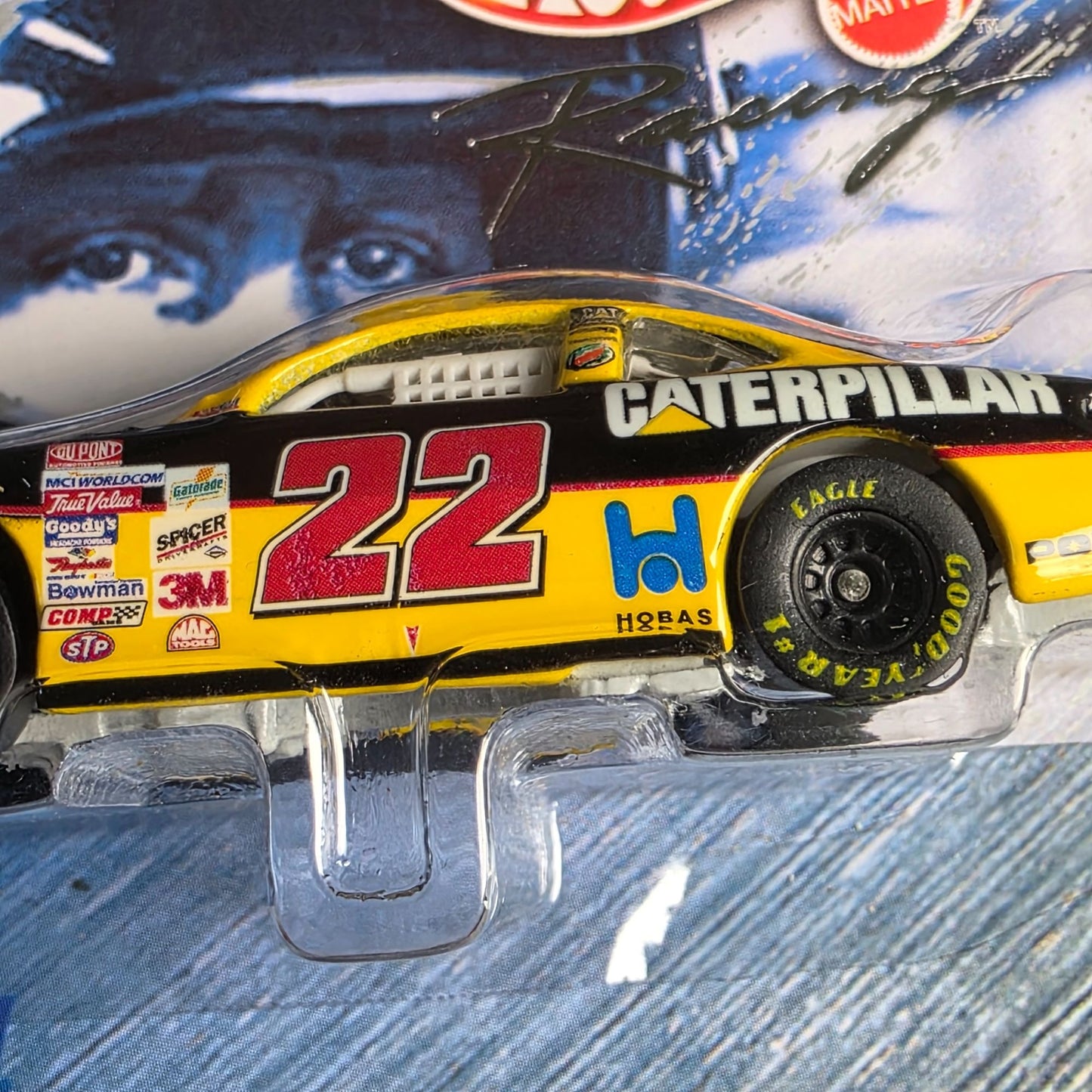 Hot Wheels Mattel Die-Cast NASCAR #22 Race Car Collectible