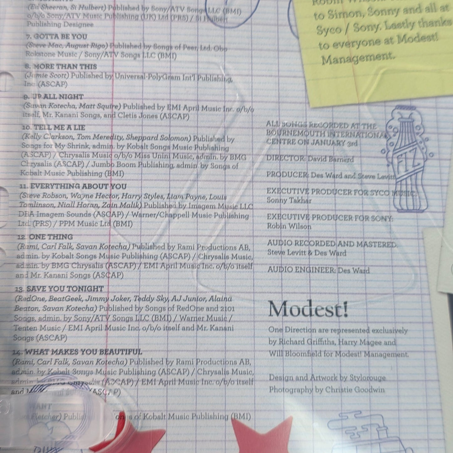 One Direction Up All Night The Live Tour DVD