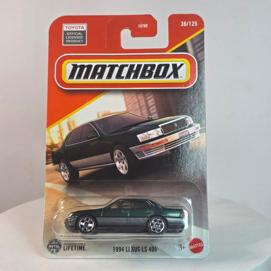 Matchbox 1994 Lexus LS 400 Green/Grey