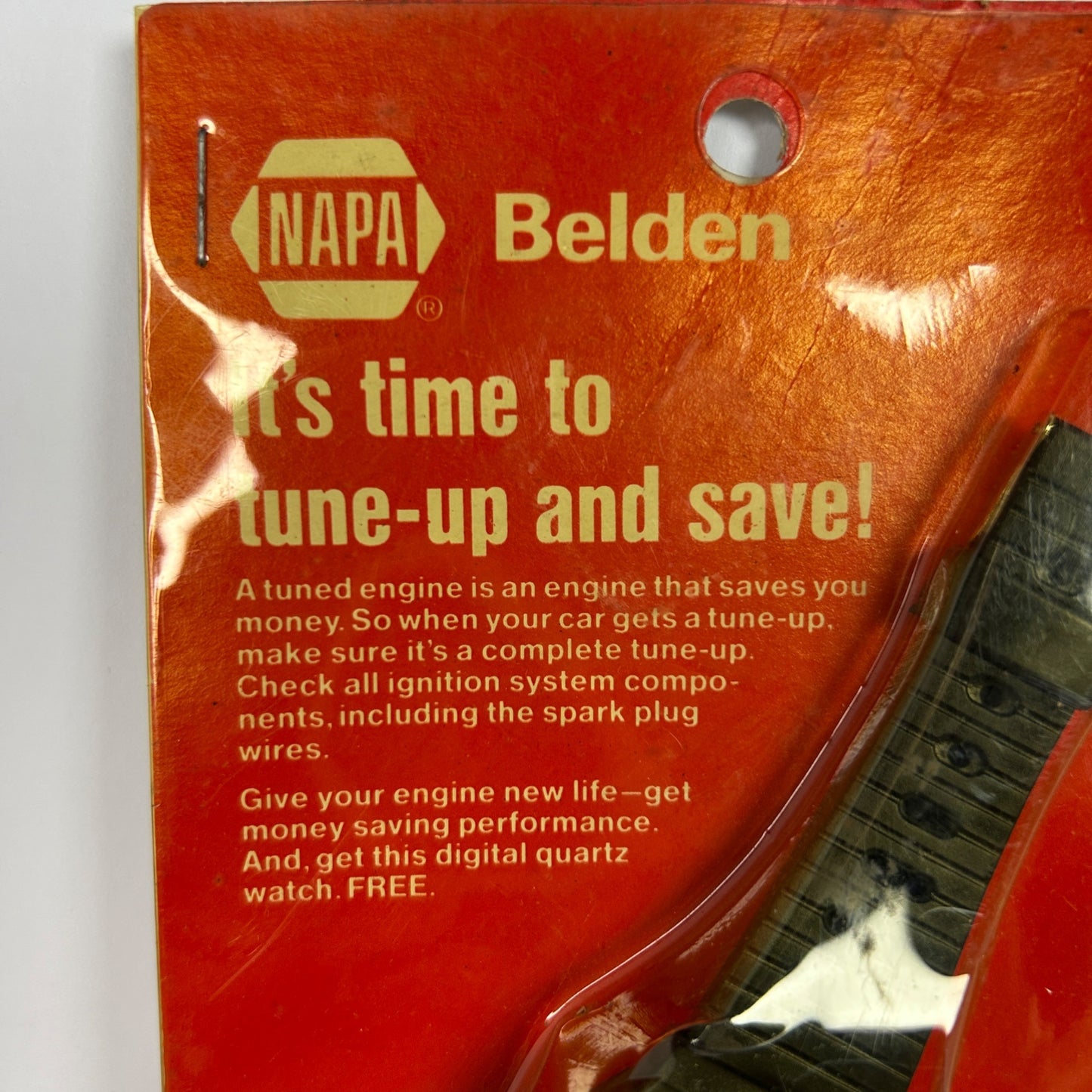 Vintage NAPA Belden Sweda Quartz LCD Digital Watch With Five Functions In Original Packaging