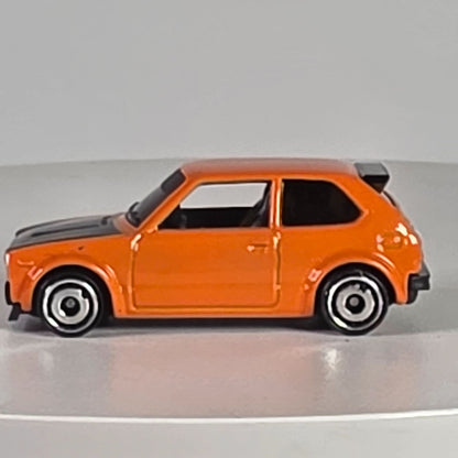 2022 Hot Wheels 73 Honda Civic Custom Die-Cast Model Orange
