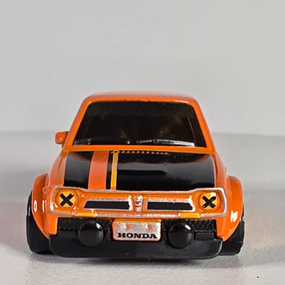 2022 Hot Wheels 73 Honda Civic Custom Die-Cast Model Orange