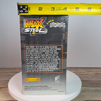 Max Steel "Old Friend New Enemy" VHS Tape Cartoon Network 2001