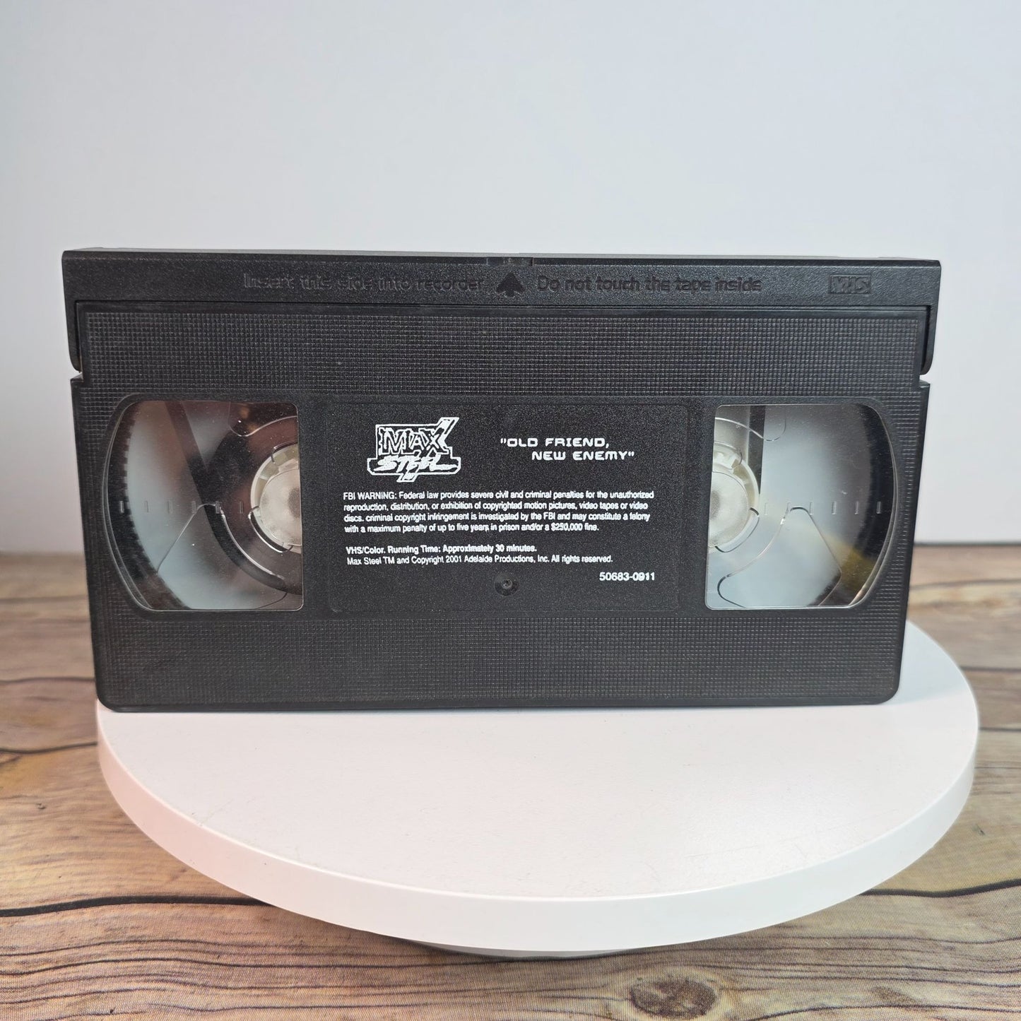 Max Steel "Old Friend New Enemy" VHS Tape Cartoon Network 2001