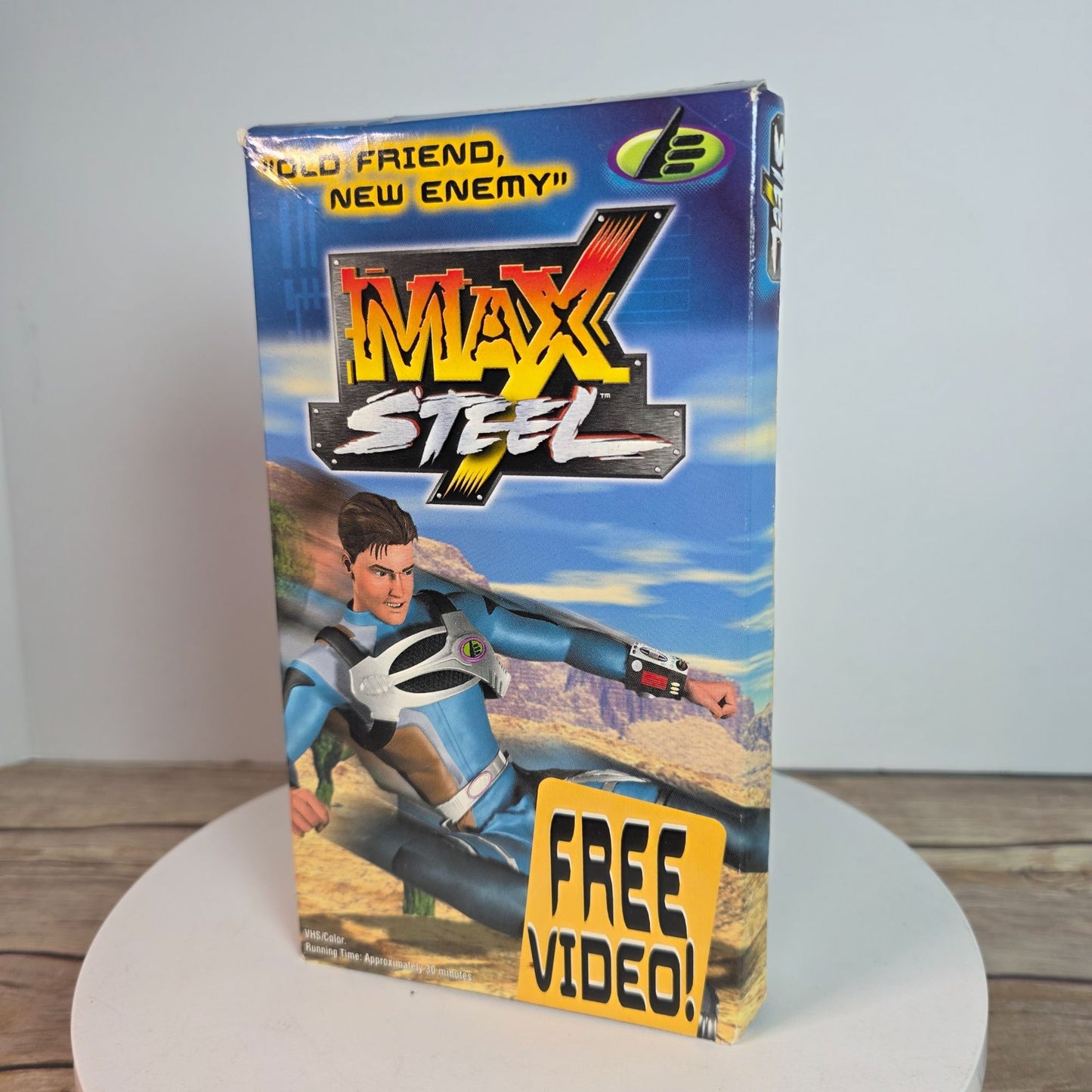 Max Steel "Old Friend New Enemy" VHS Tape Cartoon Network 2001