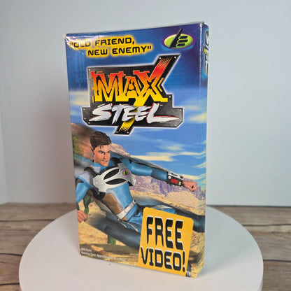 Max Steel "Old Friend New Enemy" VHS Tape Cartoon Network 2001