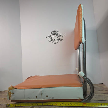 Vtg MIAMI DOLPHINS NFL Stadium Seat Orange Bowl Chair 70s 80s RARE Collector