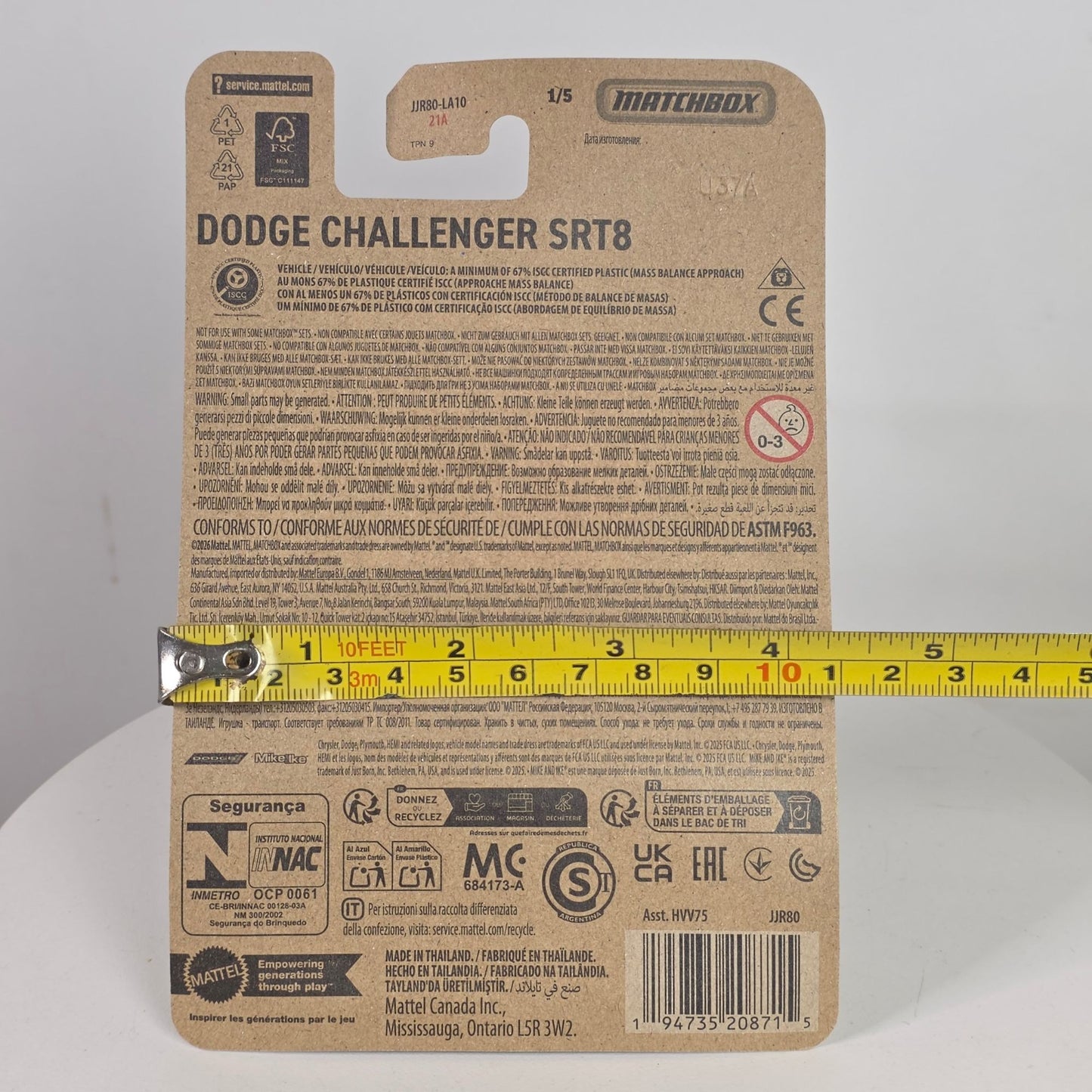 Matchbox Dodge Challenger SRT8 Mike And Ike #1/5