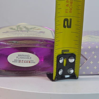 Lavender Floral Toilet Water & Soap Set By Avon  4 FL OZ