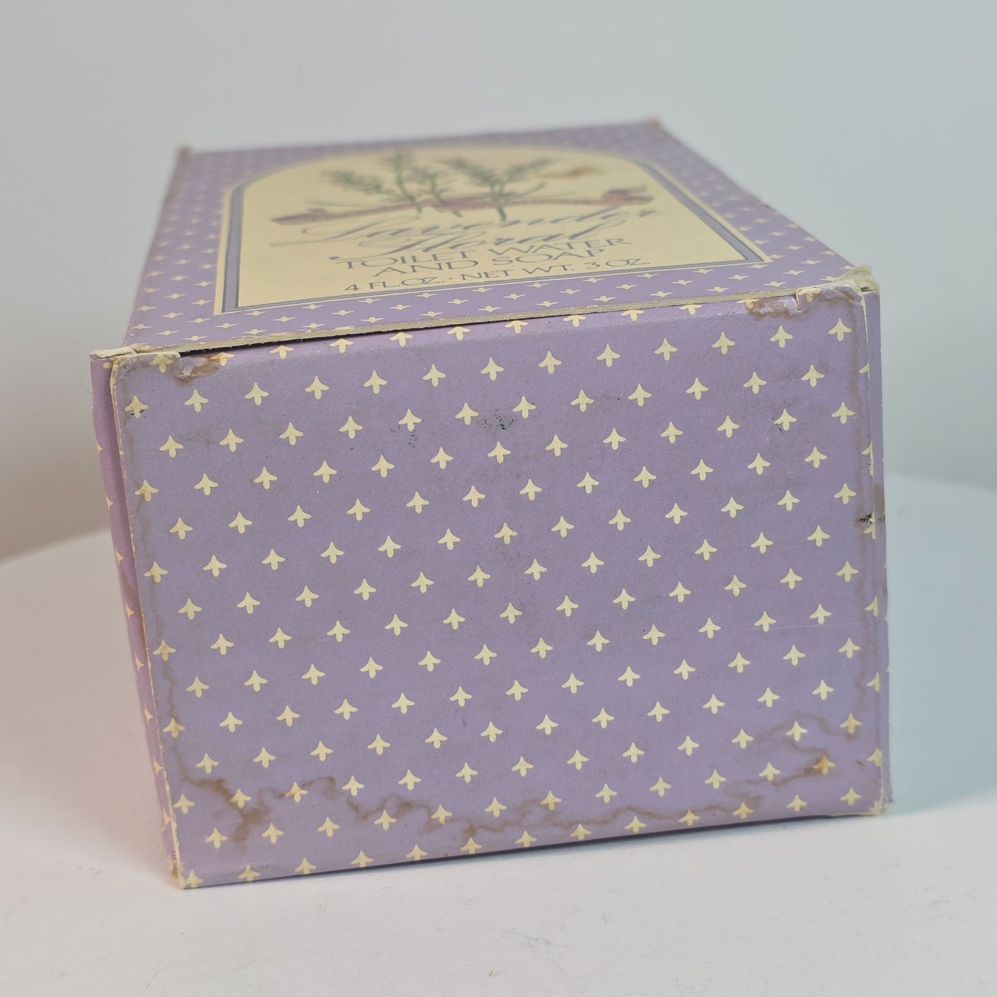 Lavender Floral Toilet Water & Soap Set By Avon  4 FL OZ