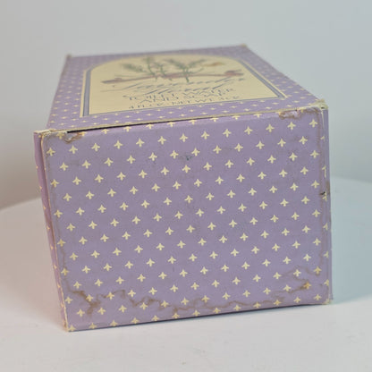 Lavender Floral Toilet Water & Soap Set By Avon  4 FL OZ