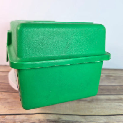 Teenage Mutant Ninja Turtles 1990 Collectible Tackle Box By Mirage Studios Vibrant Green With Iconic TMNT Graphics Nostalgic Storage