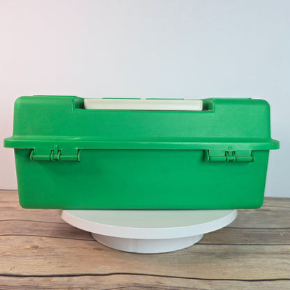 Teenage Mutant Ninja Turtles 1990 Collectible Tackle Box By Mirage Studios Vibrant Green With Iconic TMNT Graphics Nostalgic Storage