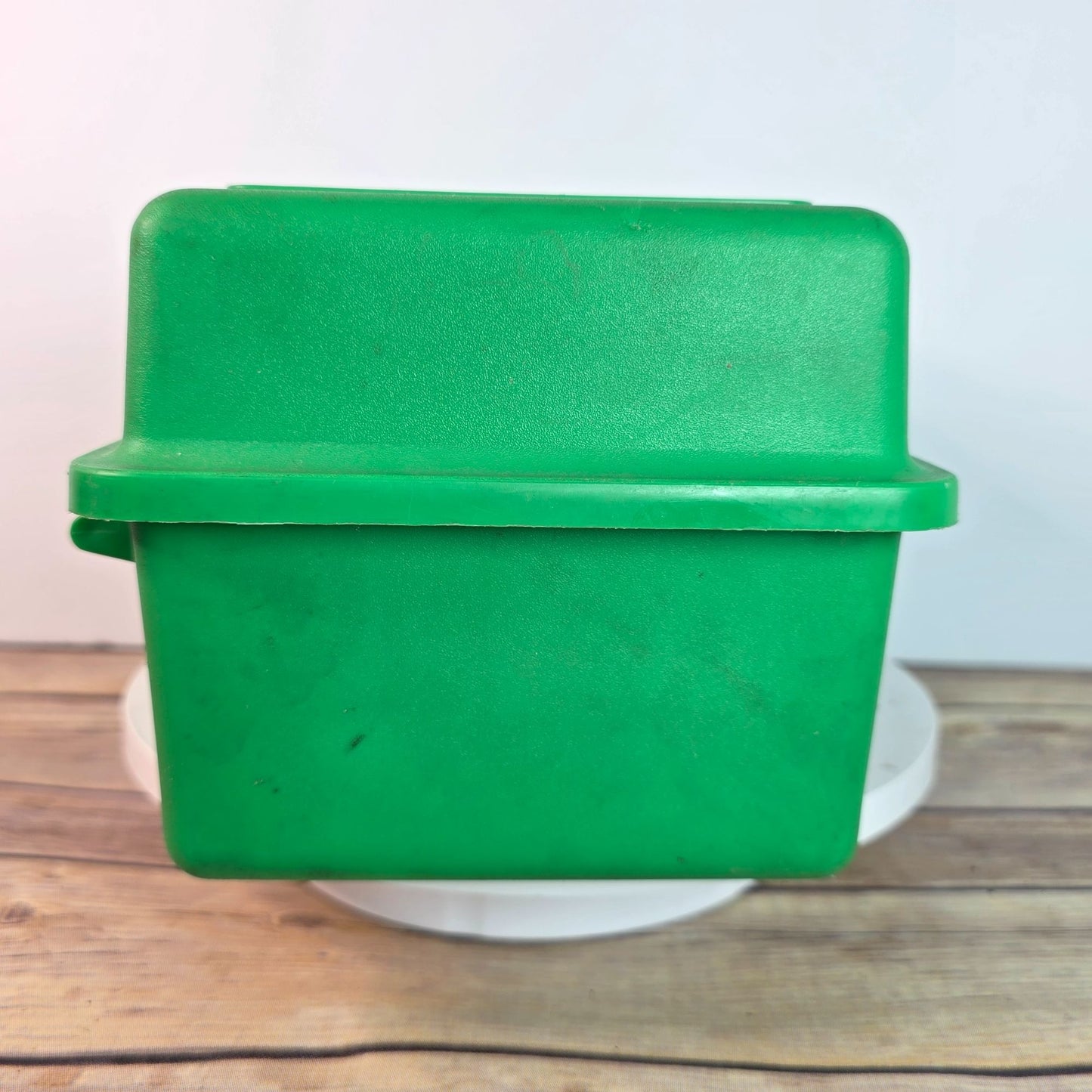 Teenage Mutant Ninja Turtles 1990 Collectible Tackle Box By Mirage Studios Vibrant Green With Iconic TMNT Graphics Nostalgic Storage