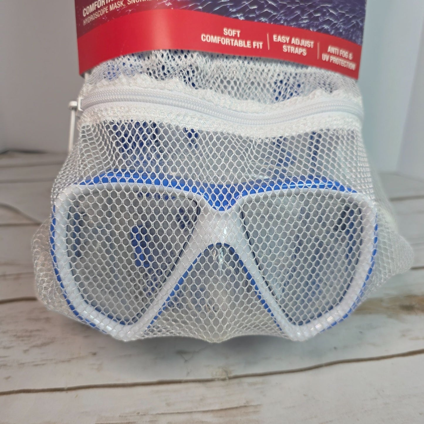 Speedo Adult Comfortable Performance Snorkeling Set With Hydroscope Mask Snorkel & Fins Anti-Fog UV Protection L/XL