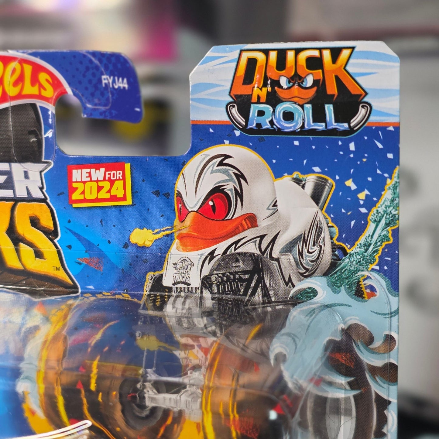 Hot Wheels Monster Trucks Duck N' Roll 2024 FYJ44 Sealed New Duck Monster Truck