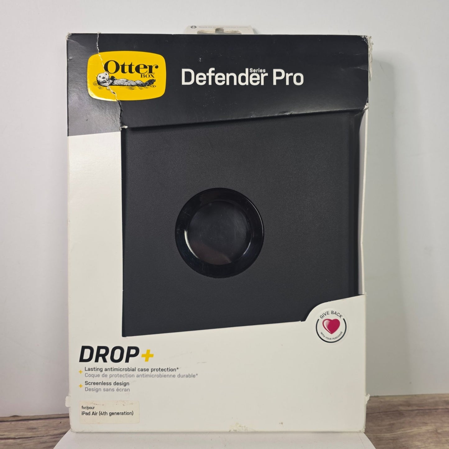 OtterBox Defender Pro Series Case For iPad Air 4th Gen Black Durable Scratch Resistant