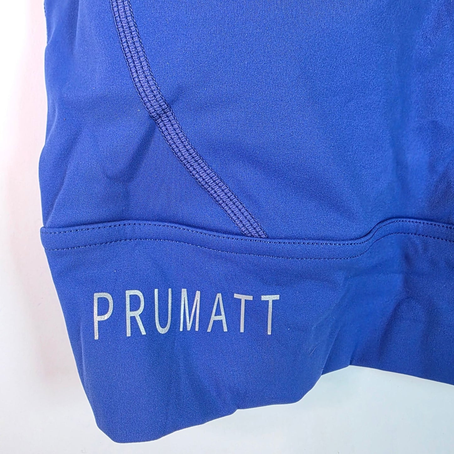 NWT PRUMATT Women's High Impact Criss-Cross Sports Bra Royal Blue XL