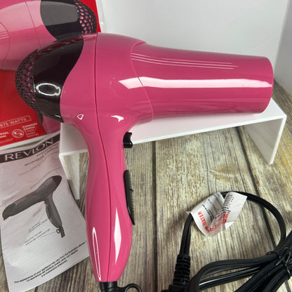 Revlon Ionic Technology Hair Dryer With Smoothing Concentrator & 3 Heat/Speed Settings